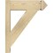 Ekena Millwork Traditional Rough Sawn Arts and Crafts Outlooker, Douglas Fir, 6"W x 18"D x 22"H OUT06X18X22TRA03RDF - alternate 2
